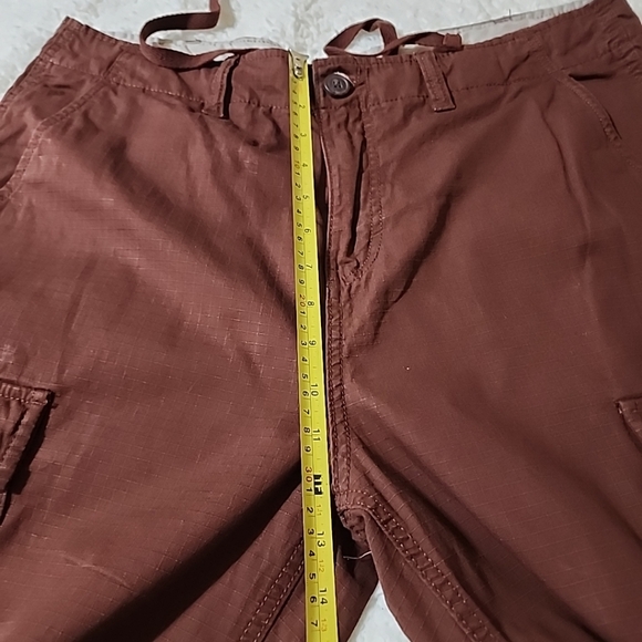 AEROPOSTALE Relaxed Strap Pockets Cargo Pants Brown Men's Size 34/32. - Picture 3 of 8